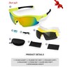 Hurdilen Polarized Kids Cycling Sunglasses, Youth Baseball Sunglasses for Boys