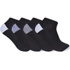BOOM Prime 6 Pack Men Cushioned Ankle Running Socks –
