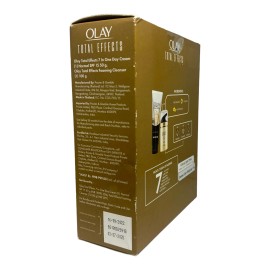 Olay Total Effects 2-Piece Set Glowing Radiant Skin 2 Steps Cleanse & Moisturise