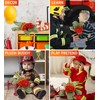 DolliBu Alligator Firefighter Stuffed Animal with Name Personalization - Super