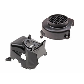 Cylinder Cover + Fan Wheel Cover Set Suitable for Peugeot Speedfight 1/2 TKR Trekker Vivacity Elyseo Buxy AC 50 2T - Fan Cylinder Cooling Cover