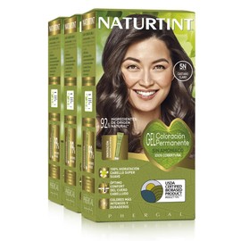 Naturtint Hair colour without ammonia, with a high percentage of natural ingredients, 170 ml (x3)