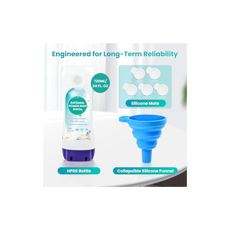 ​Refillable Bottle for Swiffer® Power Mop™, 720ML / 24 FL.OZ