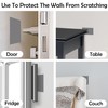 Rubber Bond Self-Adhesive Rubber Wall Outlet Cover Plate 5 Pack