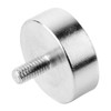 vasalat Pot Magnet with Threaded Pins for Screwing In, Magnet