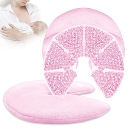 Paquete de terapia de mama de gel frío caliente, bolsas de hielo para lactancia, alivio para lactancia, dolor de lactancia, mastitis, engorgement,... 