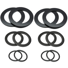 Pack of 12 Pool O-Ring Sealing Rings for Intex, 25076RP Washer and Ring Kit (4 x 10745, 4 x 10255 and 4 x 10262), Pool Rubber Seal Seals for Intex 10747,25006,25010,28633,28635 28635 28 621