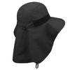 Clape Waterproof Sun Hat with Neck Flap UV Protection Safari