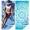 Pack de 2 Toallas de Playa de Microfibra para Adultos