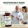Natural Nutra Calcium Magnesium Zinc Supplement with Vitamin D3 for