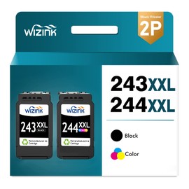 243 and 244 XXL XL ink cartridges Remanufactured Ink Cartridge 243xxl black and 244xxl color XXL XL for canon printer TS3120 TS3122 MX492 MG2525 MG2522 TR4520