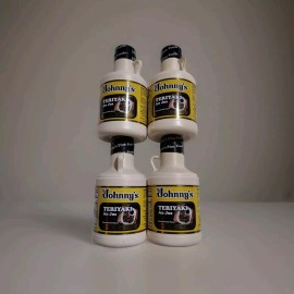 Johnny's NEW Lot of 4 Johnny's Fine Foods Teriyaki Au Jus Concentrate 8 oz DISCONTINUED