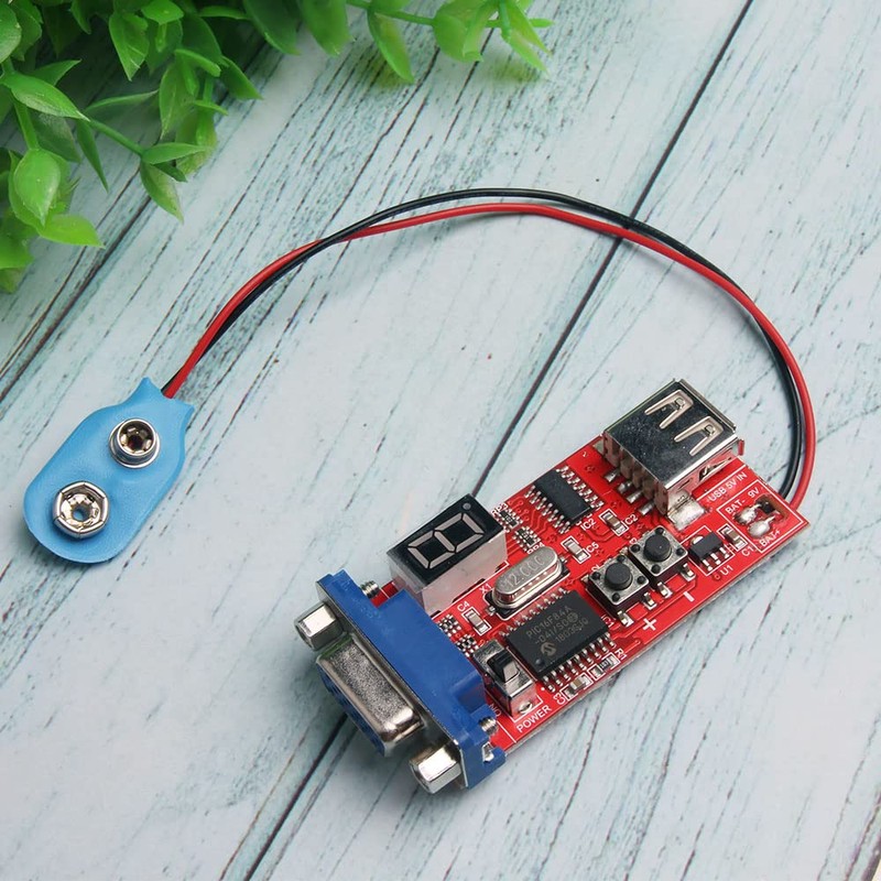 Comimark 2Pcs VGA Signal Generator LCD Display Tester 7V-12V Power