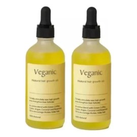 2pcs Aceite Esencial Para Cuidado Del Cabello Veganic Hair