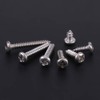 500PCS M3 Screws Assortment Kit,DIN Multi-Purpose Stainless Steel 304/ Carbon