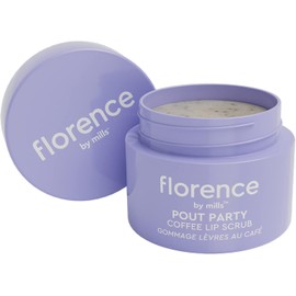 florence by mills- Exfoliante labial con sabor a café Pout Party, 0,52 oz/15 g