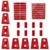 AUTOKAY Door Hinge Covers for Jeep Wrangler JK Unlimited 4-Door