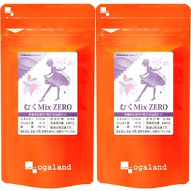 August (ogaland) MIX-ZERO (180 grains / approximately 6 months' worth) supplement puffiness diet beauty health support