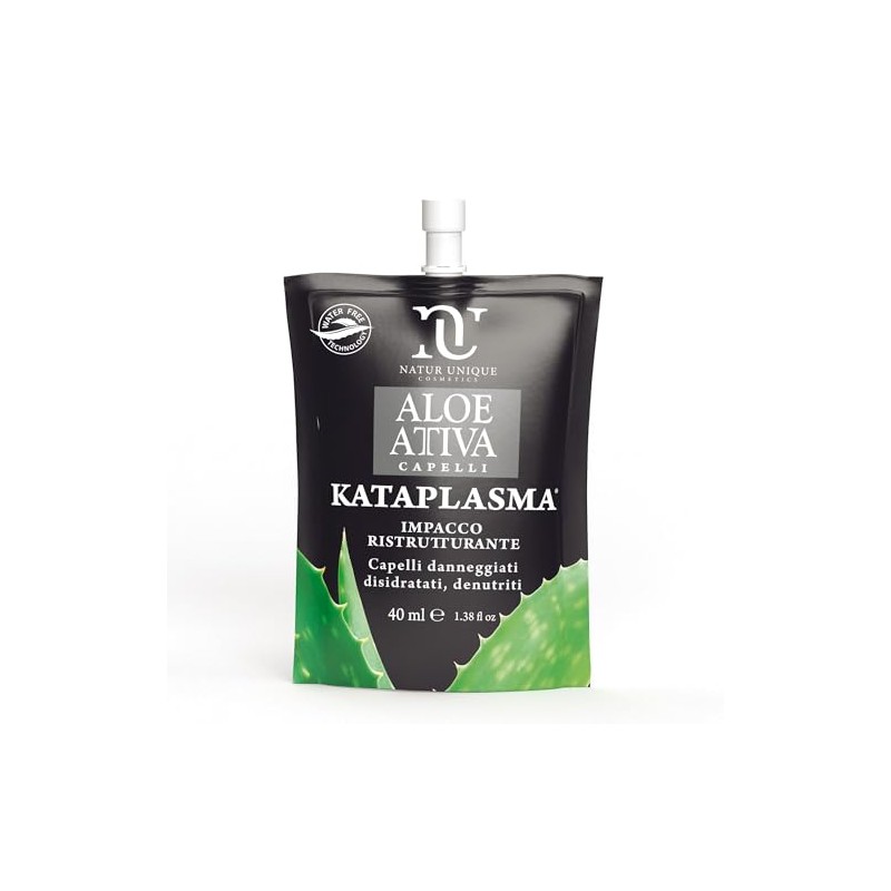 Natur Unique Kataplasma 40 ml Restructuring Pack for Damaged, Dehydrated