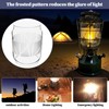 Clear Lantern Globe Compatible with Coleman Northstar Lanterns 2000/2500 (pattern)