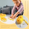 Ceonam Cartoon Giraffe Early Education Dental Toy Set - Cute
