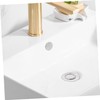 TEHAUX Stainless Steel Overflow Cover for Bathroom Sink Decorative Trim