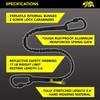 Premium Quality Dual Carabiner Tool Lanyard – Safety Fall Protection