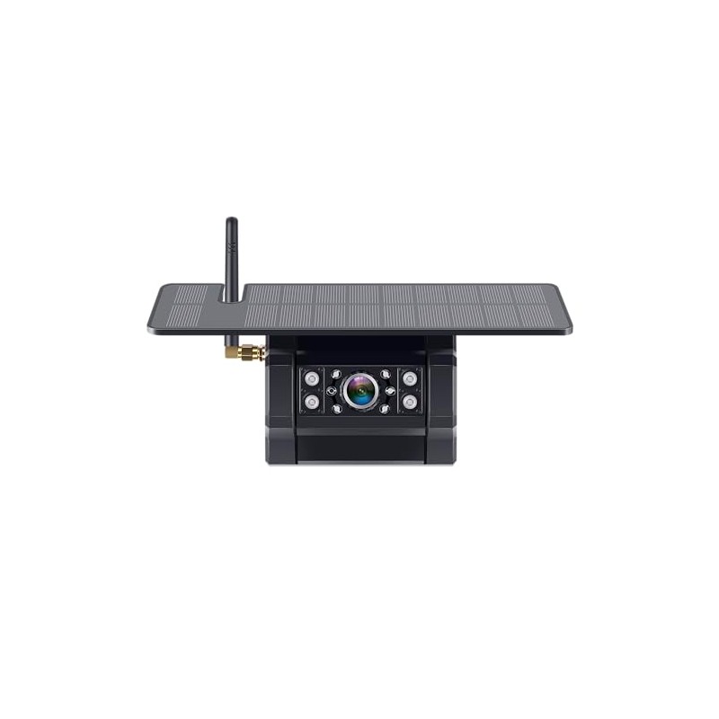 Magnetic RV Backup Camera Solar Portable - Install-Free Soft Rubber