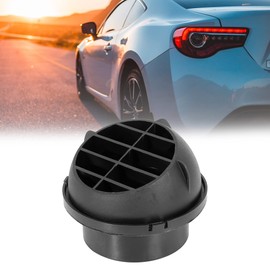X AUTOHAUX 75mm Car Heater Ducting Warm Air Vent Outlet 360 Degrees Rotatable Black