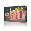 Final Touch Bloody Mary Time Pint Glasses with Graphic -