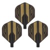 CUESOUL AK4 Flight Heat Transfer Standard Shape Flight, Black Base