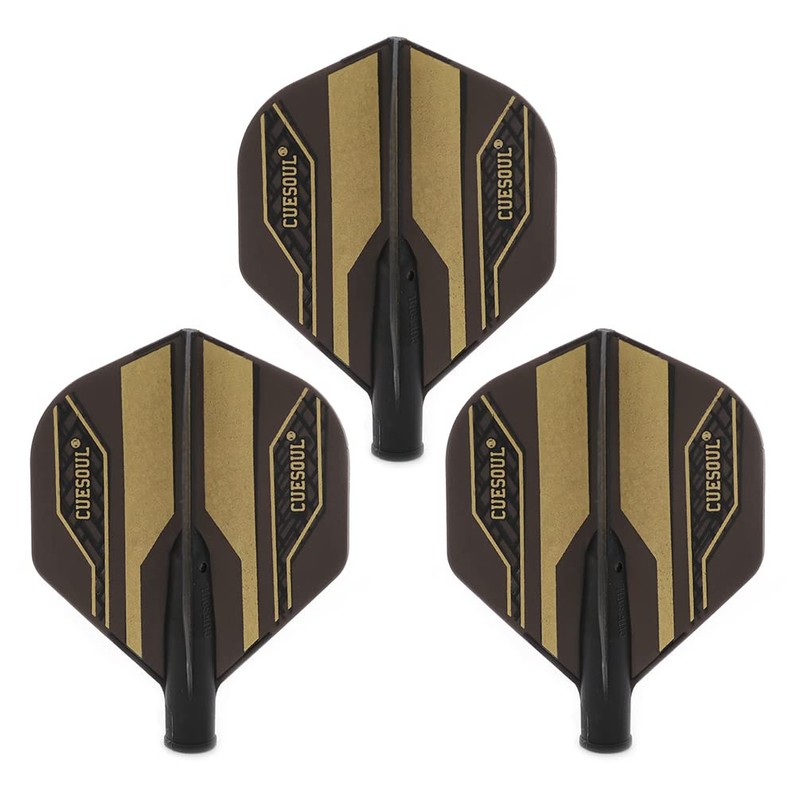 CUESOUL AK4 Flight Heat Transfer Standard Shape Flight, Black Base