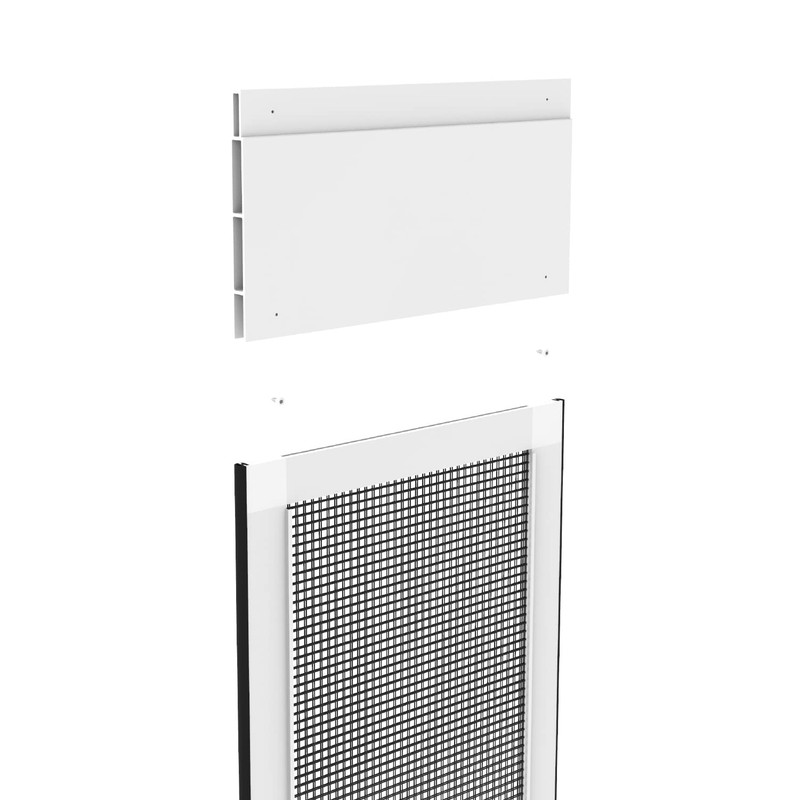 Hakuna Pets Patio Pet Door 4” Height Extension, Fits Screen