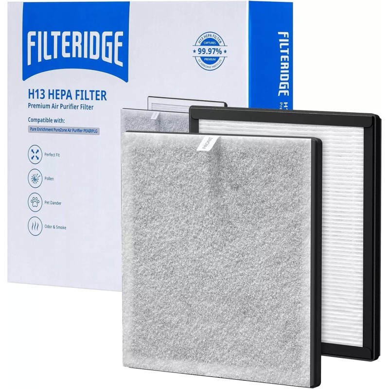 Filter Replacement Filter Compatible with Pure Enrichment PureZone Air Purifier