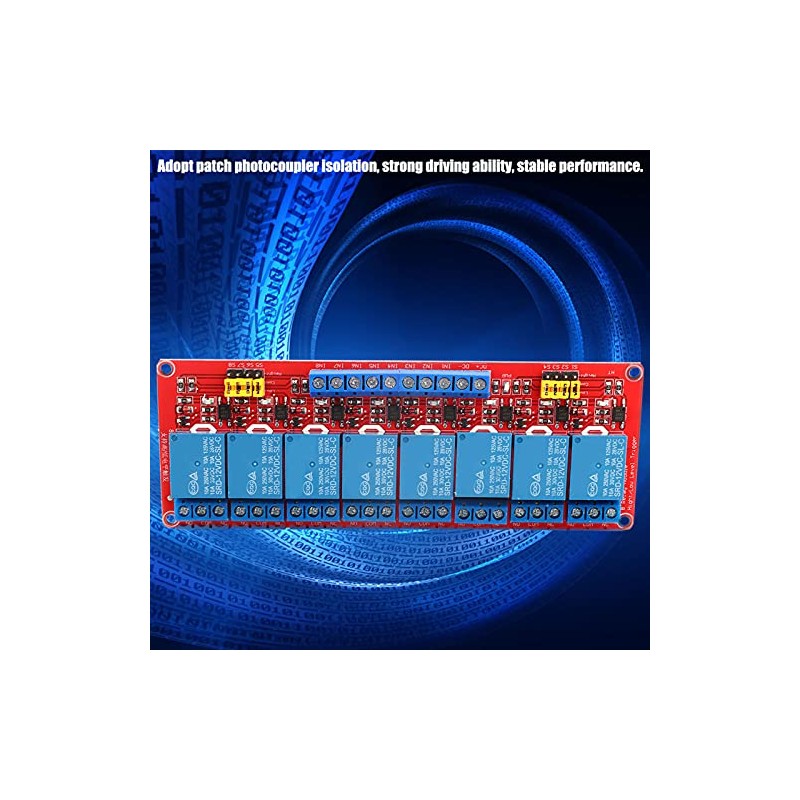 8 Channel Relay Module, 8 Channel Optocoupler Relay Module Board,