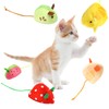 YcsRnn Catnip Toys for Cats, 5 Pack Plush Mice Cat