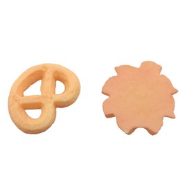 TAODAN 12pcs Fake Cookies Artificial Biscuits Simulation Realistic Dessert Crackers Food for Kitchen, Home Store, Shopping Center, Wedding, Bakery, Restaurant Decoration (6 Style)