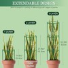 24Pcs Stackable Plant Support Stakes for Indoor and Garden Use