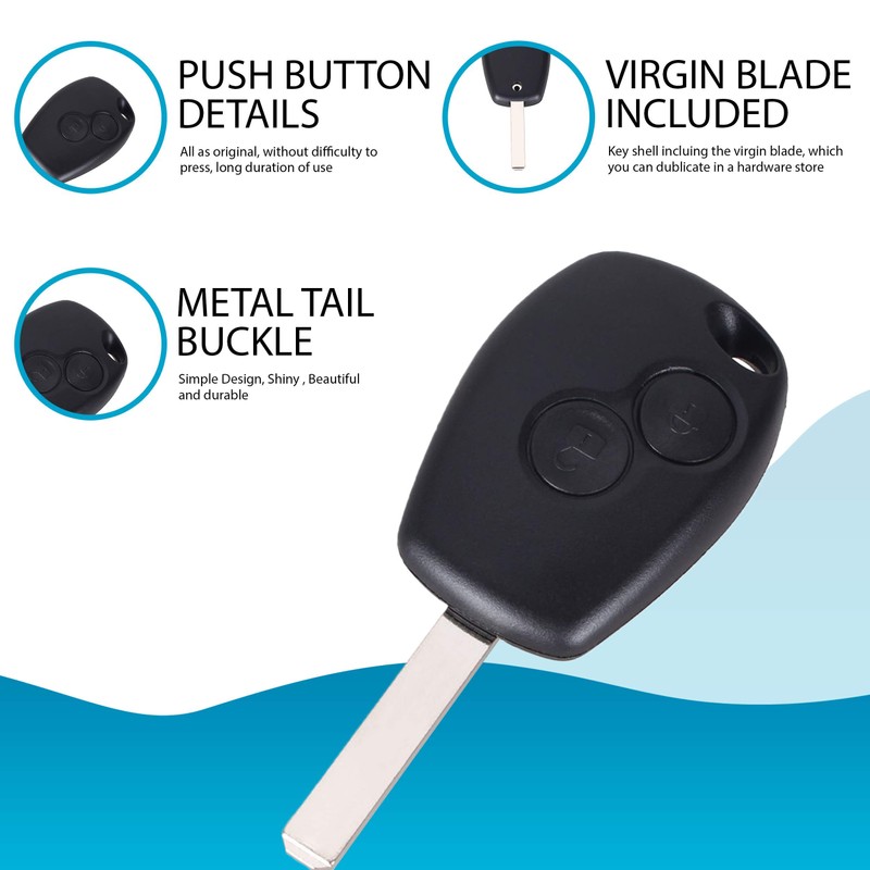 Key for Renault Clio 3 Kangoo Master Modus Trafic Twingo