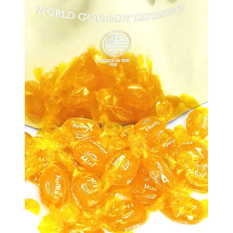 Arcor Honey Filled Hard Candy | Wrapped Bulk Candies |