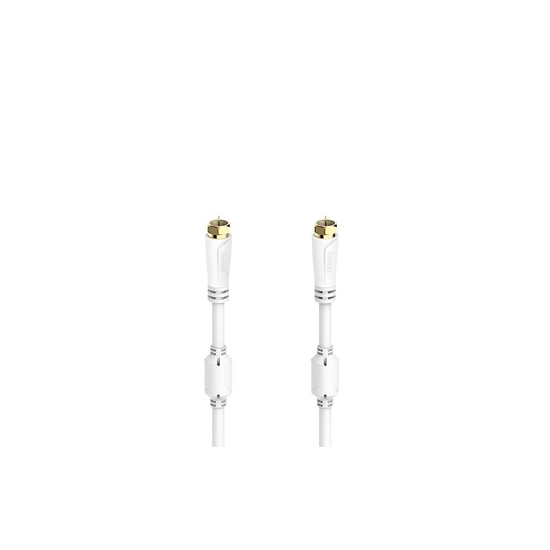Satellite Connection Cable F-Connector to F-Connector Gold-Plated 7.5 m 100