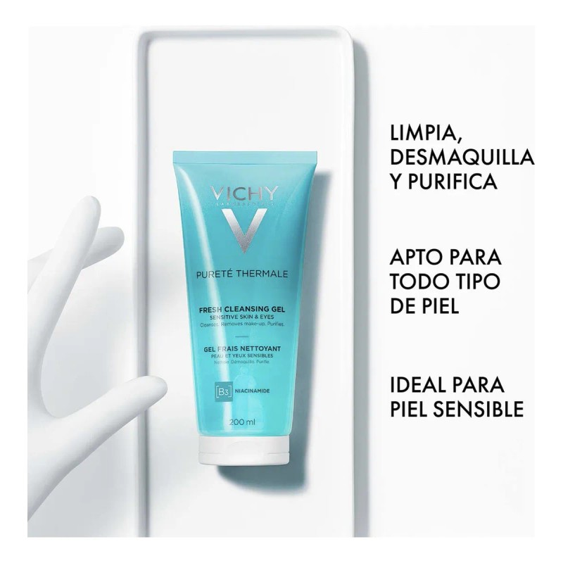 Pureté Thermale Vichy Gel Limpiador Fresco 200ml