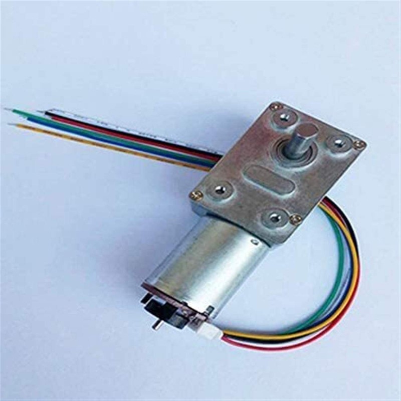 12V Worm Gear DC Gear Motor Square Gearbox Motor Drone