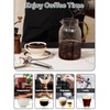 SUEH DESIGN Coffee Mat, Absorbent Dish Drying Mat 19.6 x
