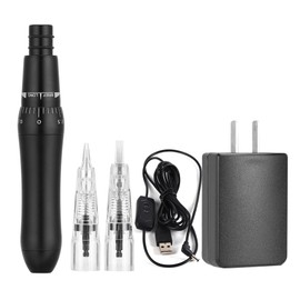 Electric Eyebrow Lip Microblading Tattoo Pen Semi Permanent Machine  (Black)
