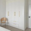 KNOKLOCK 10 Pack 10 Inch(254mm) Kitchen Cabinet Handles Brushed Gold
