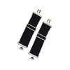 Showman Black Nylon Belly Surcingle Extender Straps