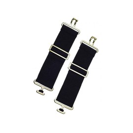 Showman Black Nylon Belly Surcingle Extender Straps