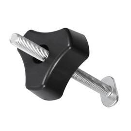 Metal Quick Acting Hold Down Clamp Set Woodworking Tool for T Slot T Track (T-screw + M8 plastic handle)