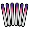 Mont Bleu Large Coloured Glass Nail File in Black Velvet